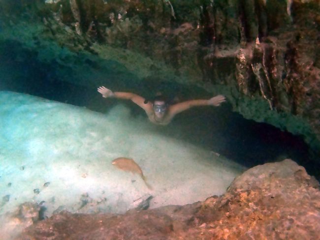 'Cave diving'
