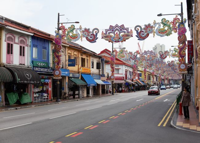 Little India during the day