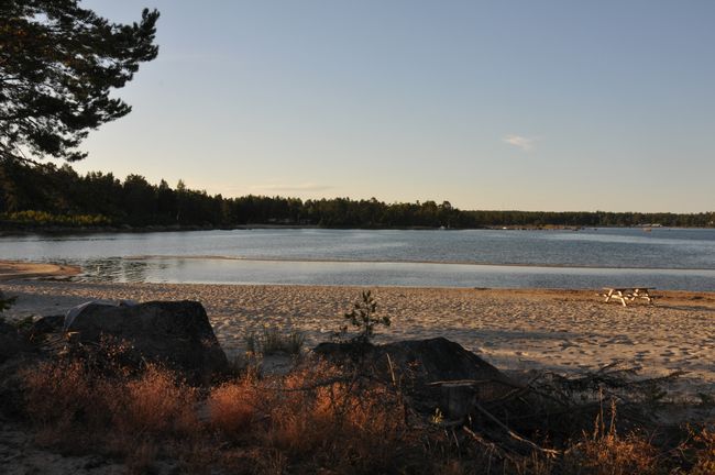 Beach near Sörfjärden