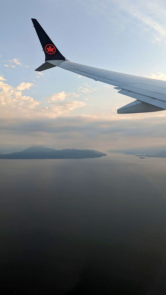 Approaching Vancouver