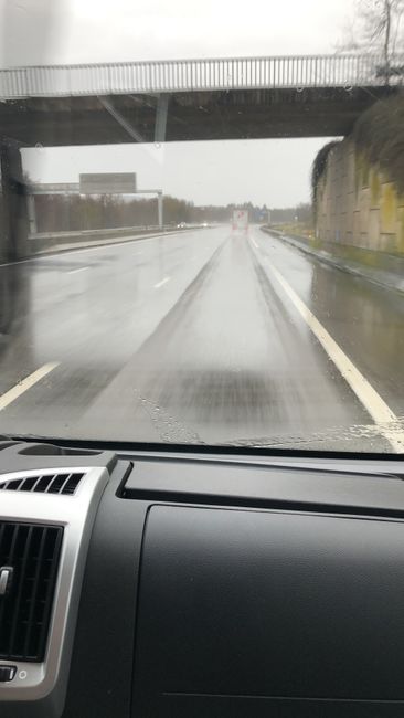 Dirty weather on the road
