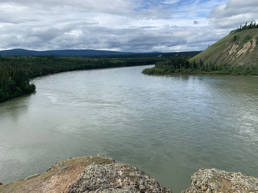 Der Yukon gibt sich harmlos - VOR den Rapids