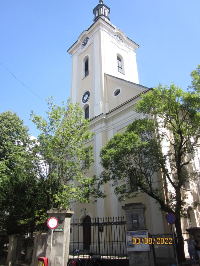 Old German Protestant church