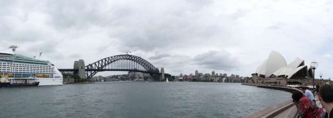 Panorama vom Sydney Harbour