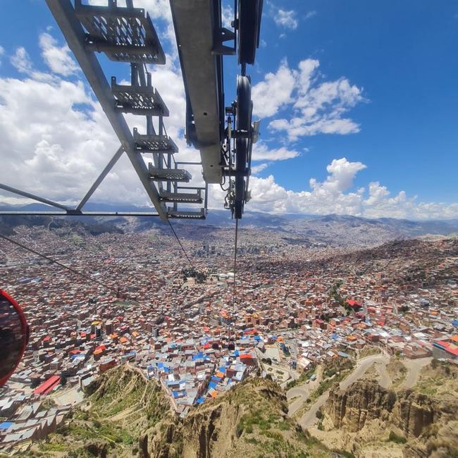Blick über La Paz
