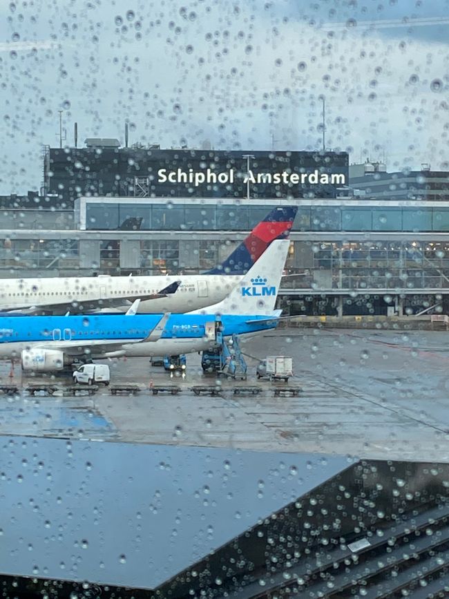 15.10.2021 Arrival at Schiphol Airport, Amsterdam