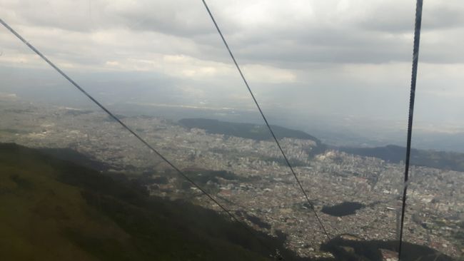 ab 10.09.: Quito - 2,850 m - 22 km south of the equator