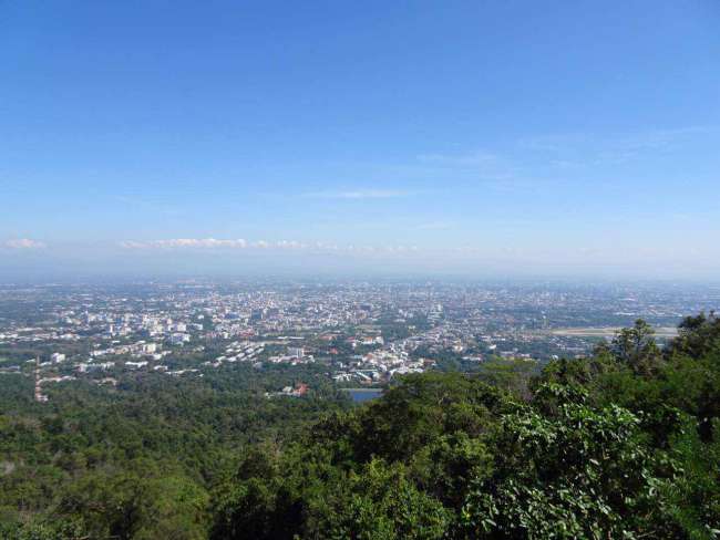 Aussicht über Chiang Mai