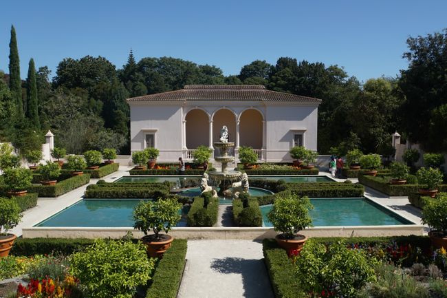Der italienische Renaissance Garten macht der Epoche alle Ehre