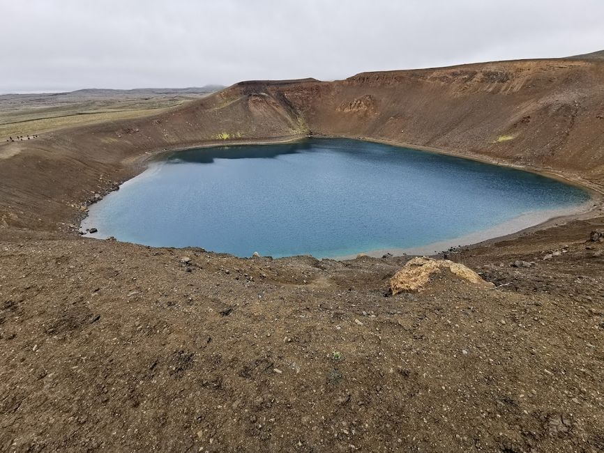 Lago del cráter Viti