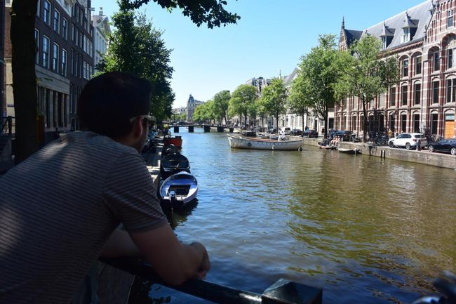 Amsterdam: Besuch von den Spezln
