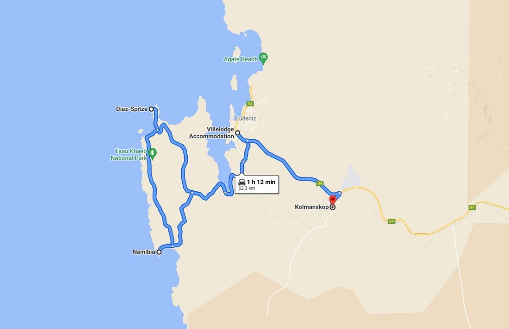 Route Lüderitz