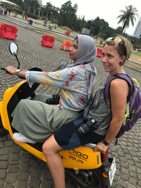 Taxi E-scooter (Selfie & Instagram pour le chauffeur)