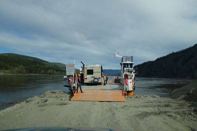 Ferry in Dawson