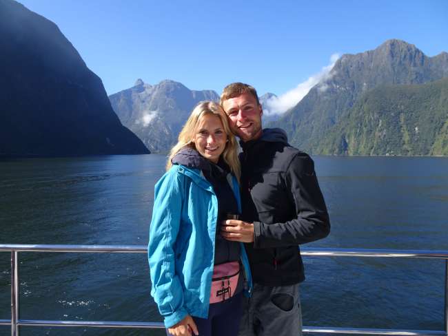 The supposedly most beautiful fjord: Milford Sound
