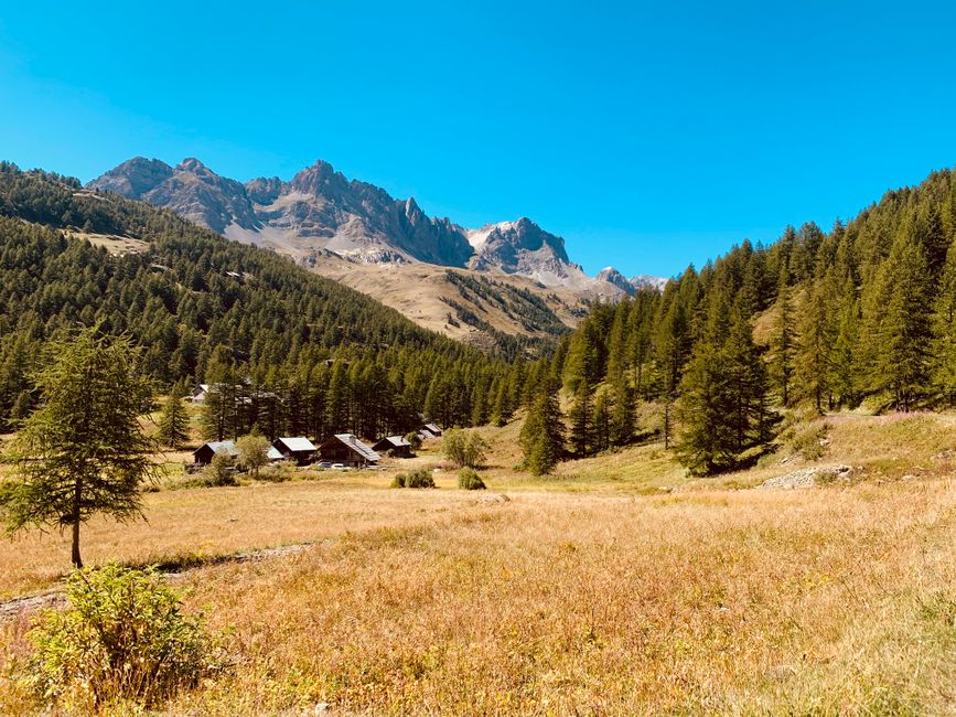 Westernkulisse in den Hautes-Alps