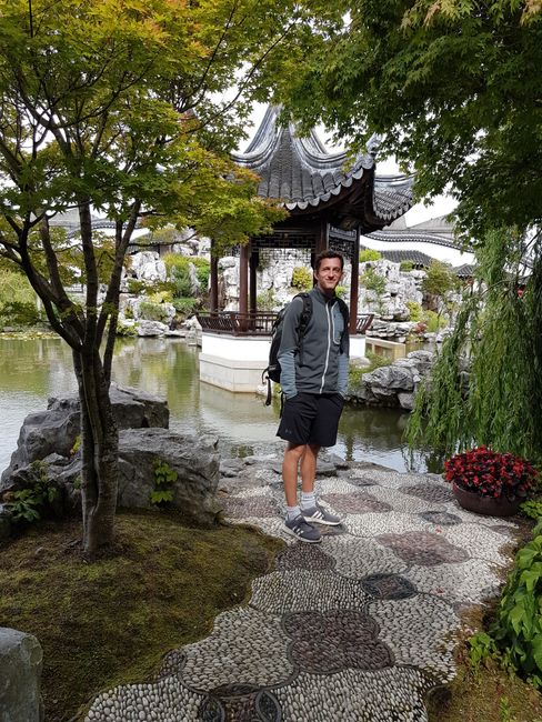 Basti in the Chinese Garden