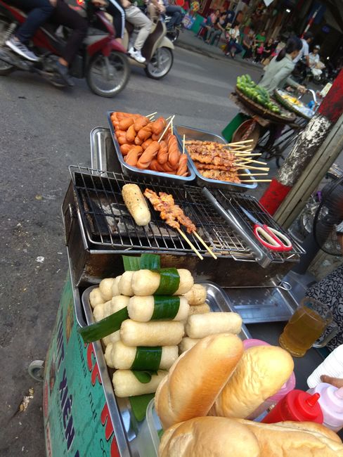 Street food in Hanoi