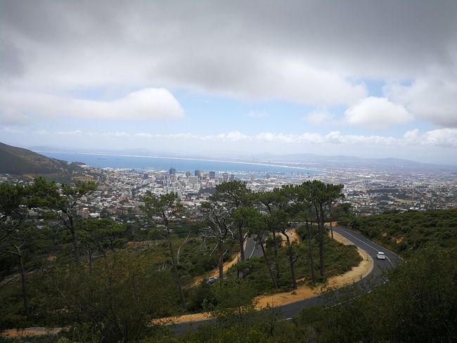 Sicht vom Tafelberg