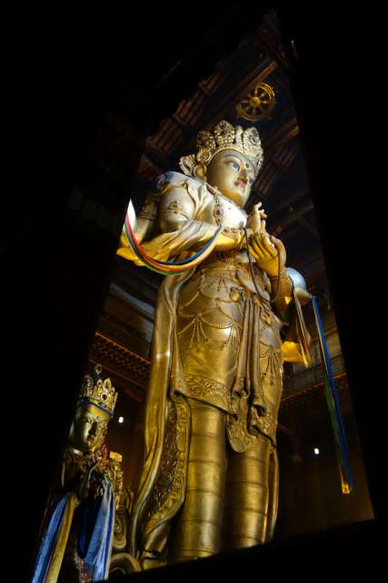 Buddha-Statue im Gandan Khid