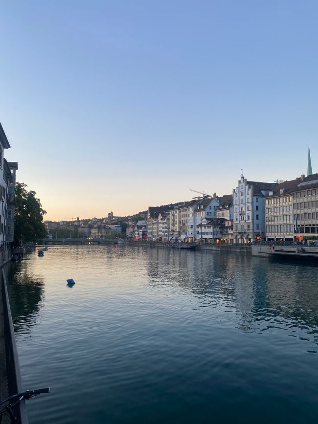 1st evening in Zurich