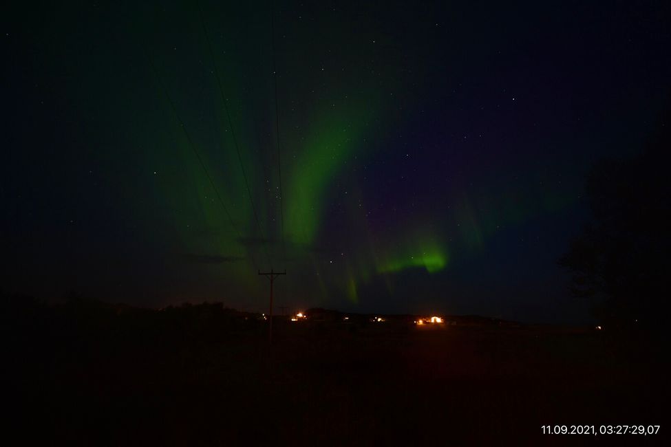 Fr 10.9. Eggum - Henningsvær - Northern Lights in Laukvik