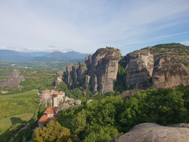 Greece can offer more than beautiful islands - Floating Monasteries of Metéora