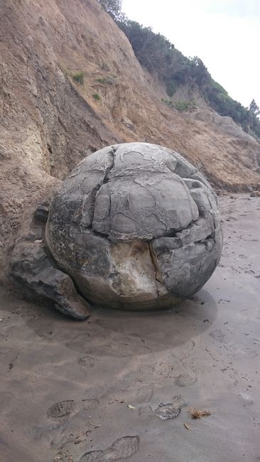 ... and here is such a stone ball.
