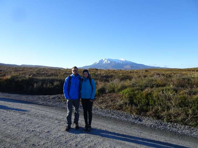 Before the Tongariro Alpine Crossing