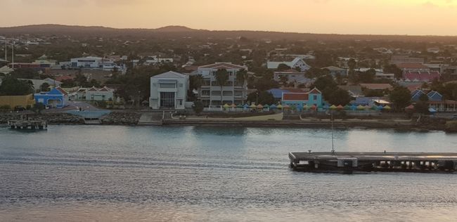 Einlaufen auf Bonaire