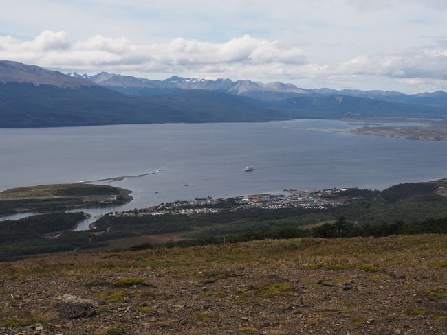 Puerto Williams from above