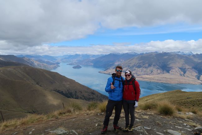 Isthmus Peak - with Lake Wanaka in the background.