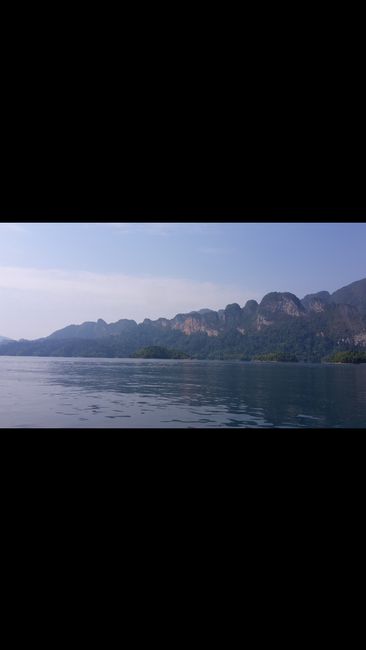 Khao Sok - floating bungalows and biggest man-made lake