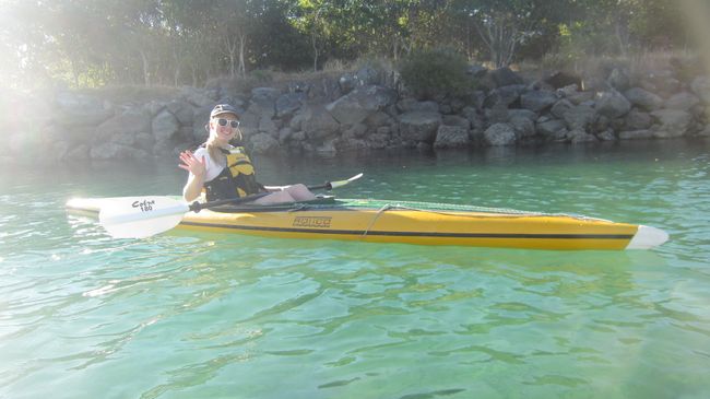 Kayaking near Tasty Treats