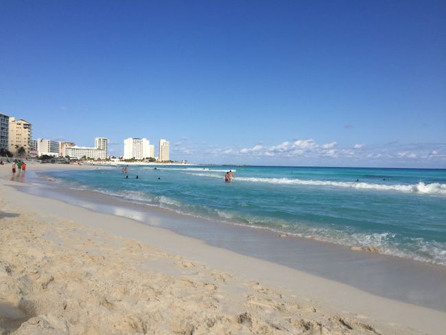 Beach of Cancun