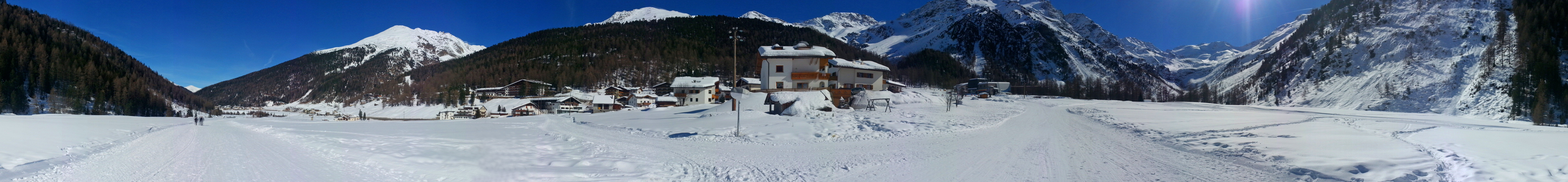 Panorama picture Sulden in Ortler