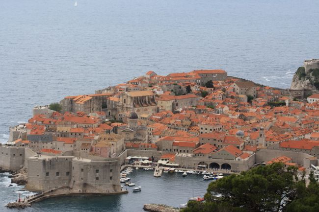 Dubrovnik von oben 