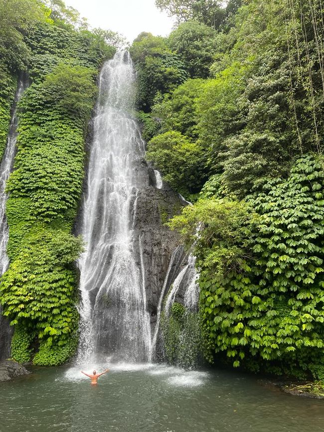 Git Git + Banyumala Twin Waterfall