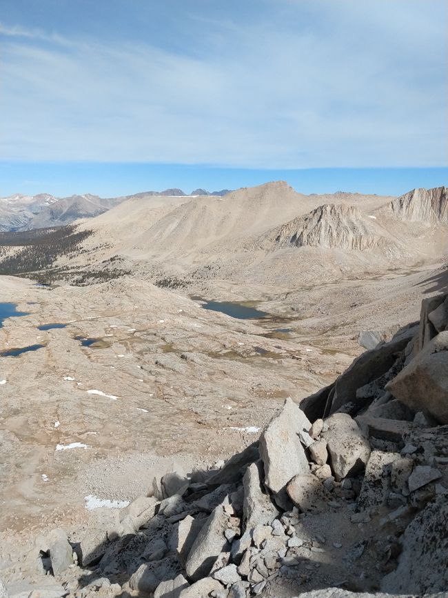 Pacific Crest Trail, Ascenso a la Cumbre del Monte Whitney