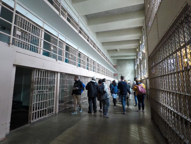 ALCATRAZ: The infamous prison for inmates