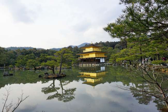 Der goldene Pavillon in Kyoto