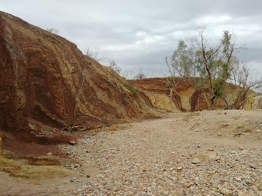 The Ochre Pits in the West MacDonnell Ranges