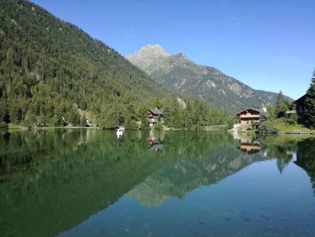 Champex Lac in the morning