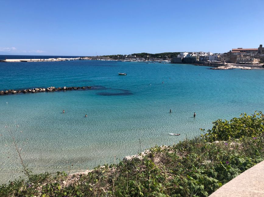 Blick über die Bucht von Otranto