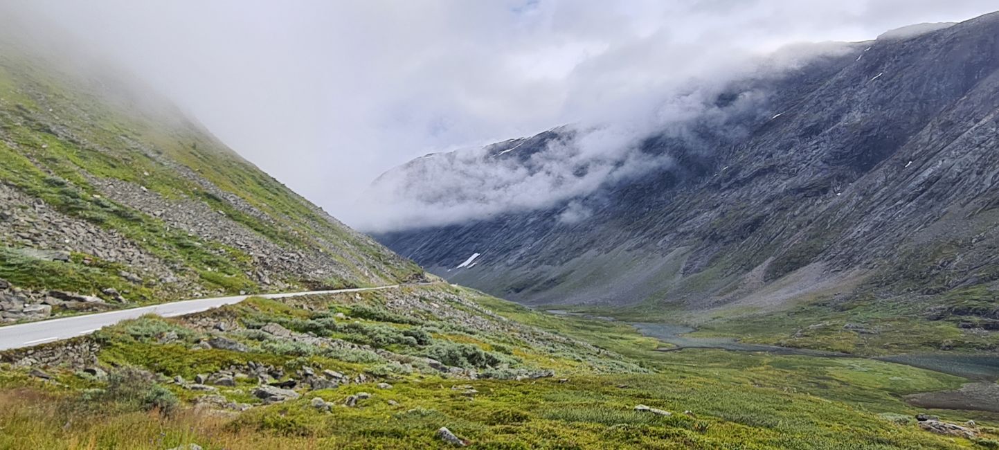The Jostedalsbreen Glacier reveals itself