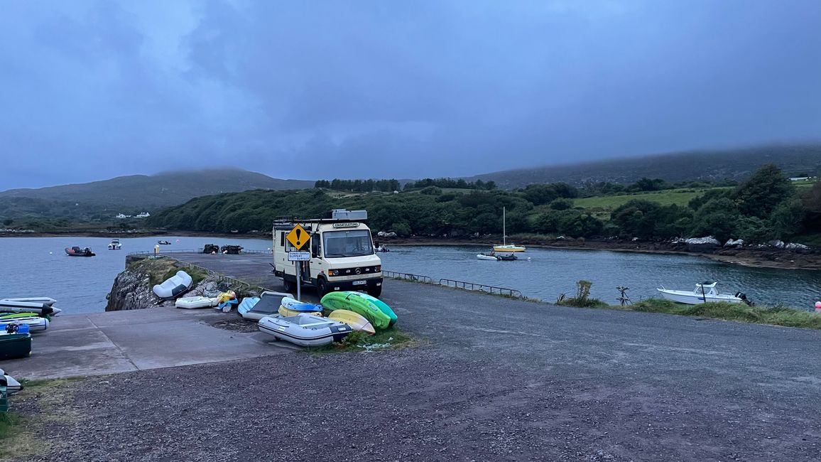 At the boat dock