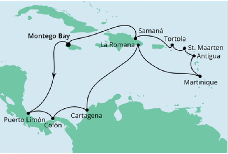 Rückblick aus 2020 Karibik & Mittelamerika mit AIDAluna entdecken