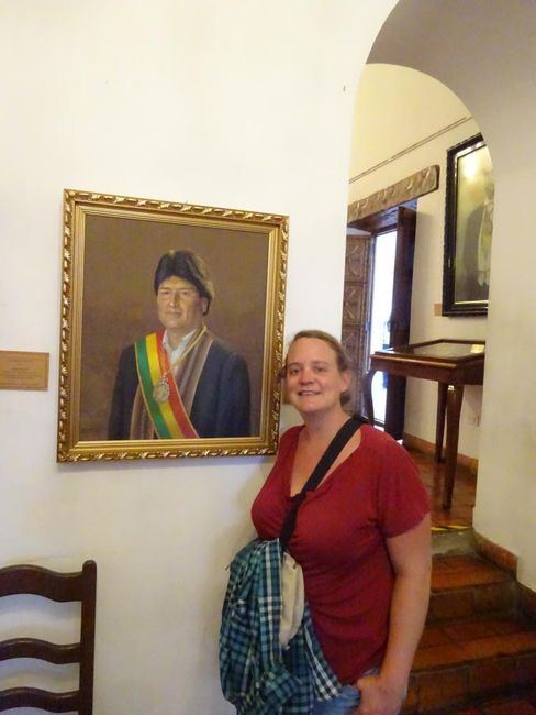 Casa de la Libertad: Presidente Evo Morales