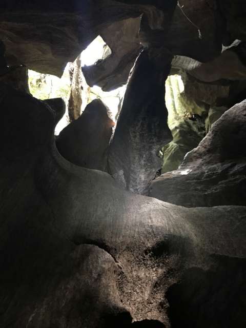 Death caves and pizza