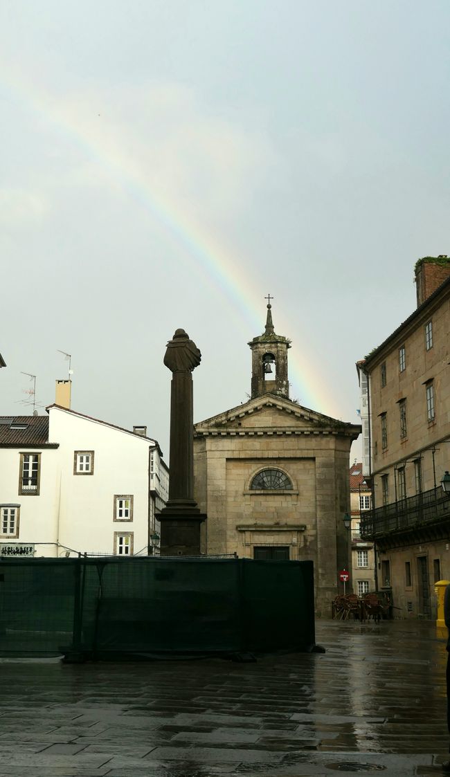 Día de descanso en Santiago de Compostela